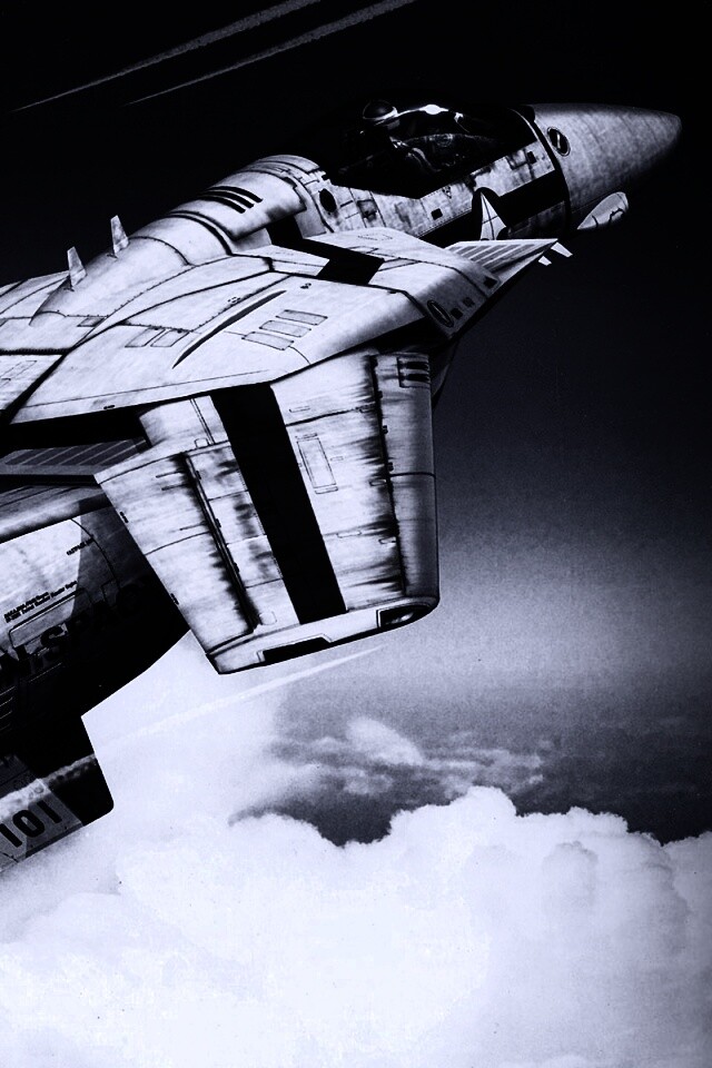 Реактивный самолёт будущего обои