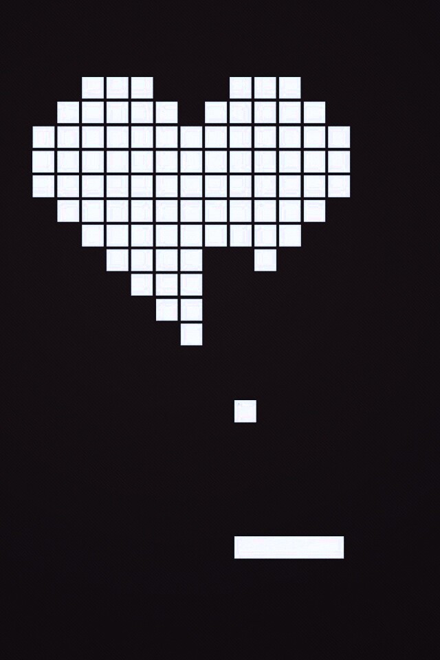 Уровень в виде сердца обои