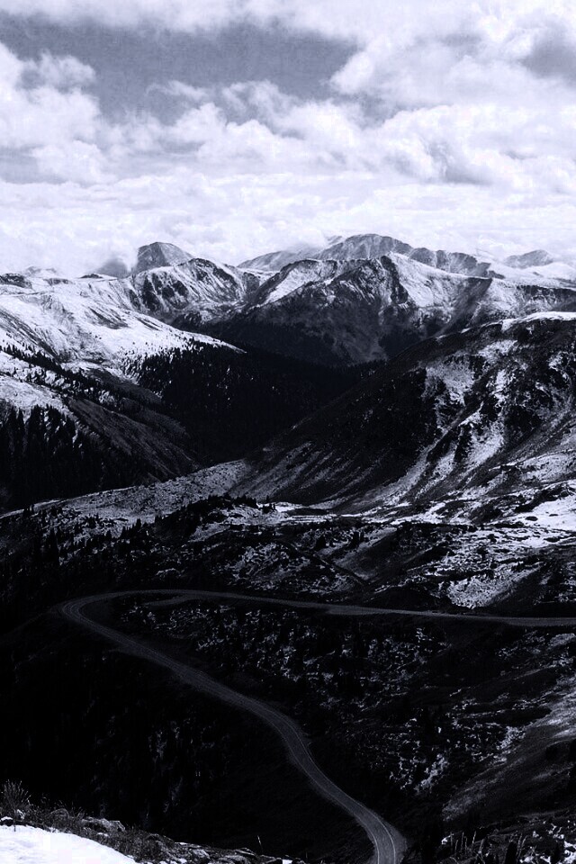 Горная дорога обои