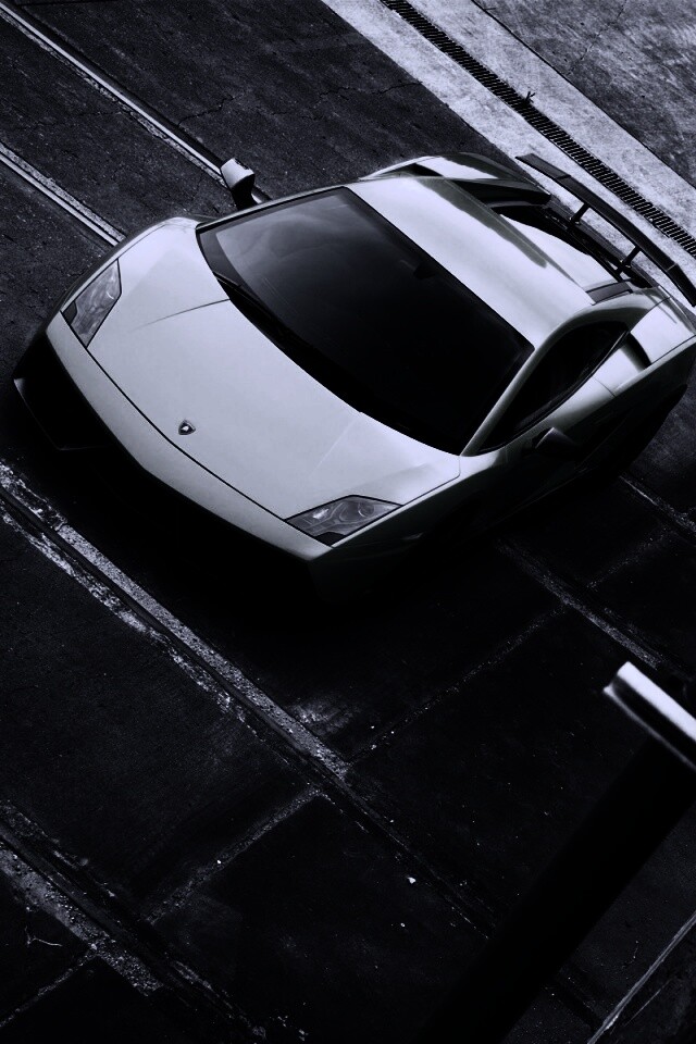 Зелёный Ламбо обои