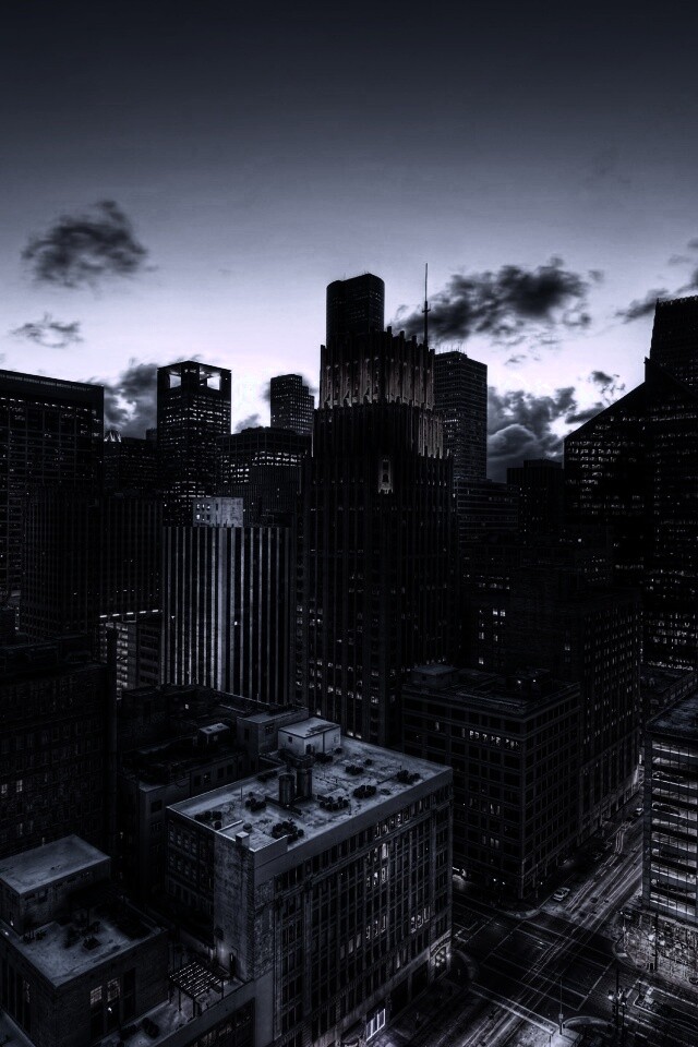 Бизнес-центр сверху обои