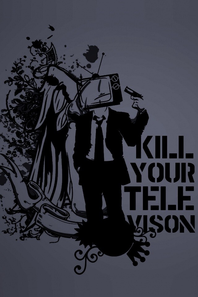 Убейте свой телевизор обои
