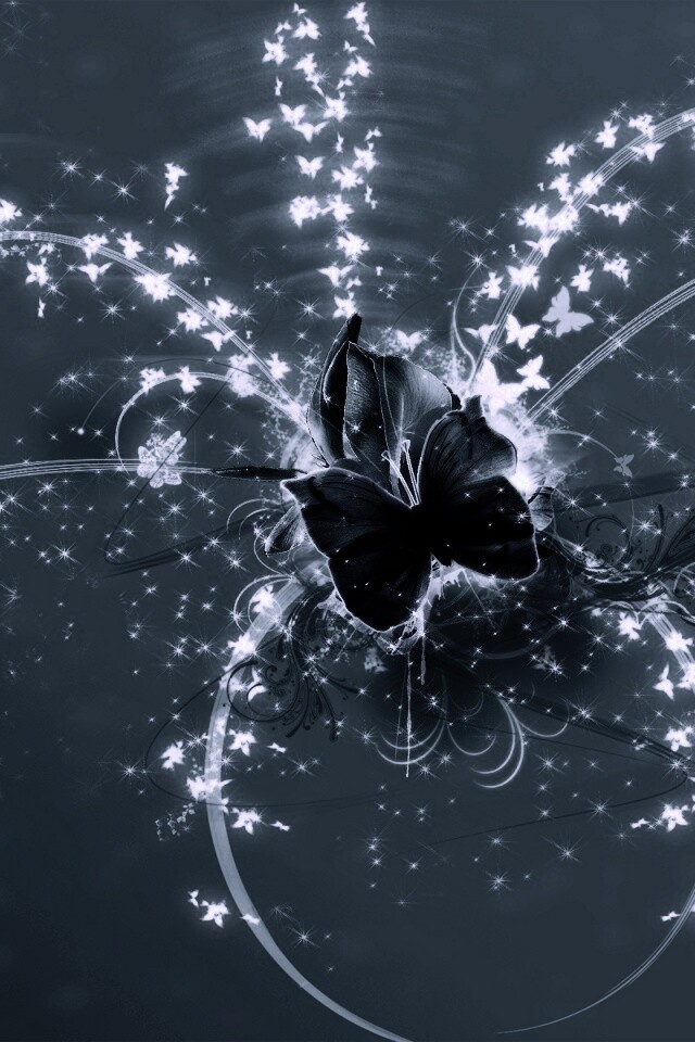 Волшебная бабочка обои