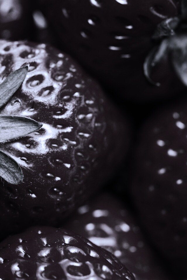 Сочная клубничка обои