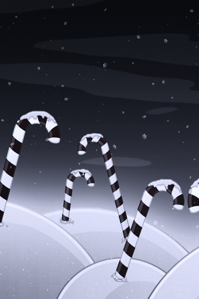 Леденцы в сугробах обои