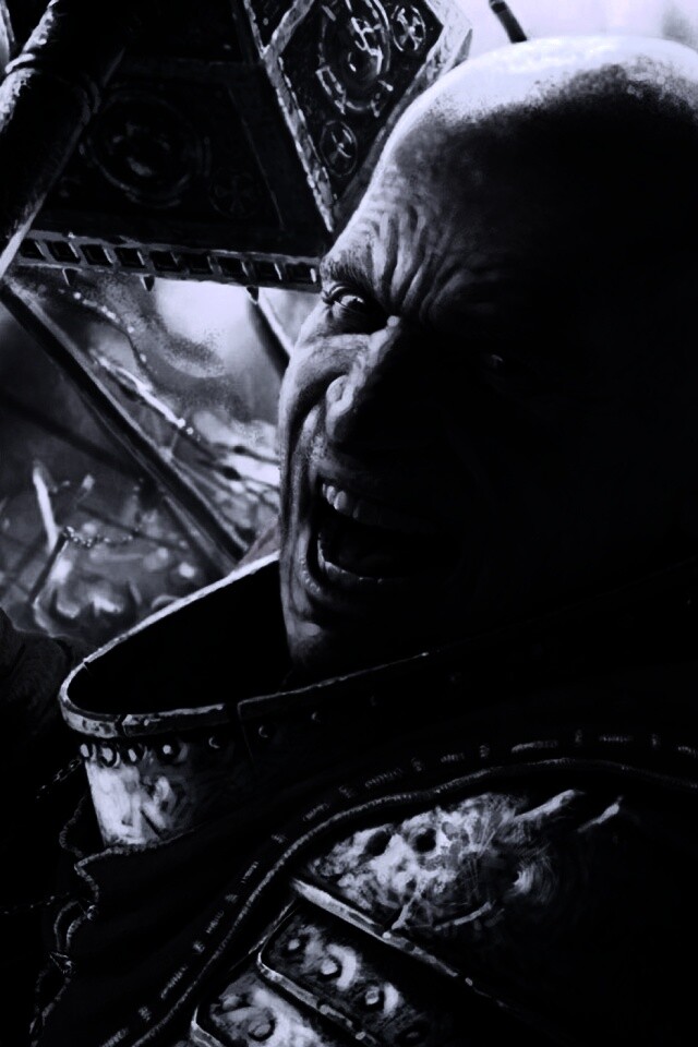 Воин с боевым молотом обои