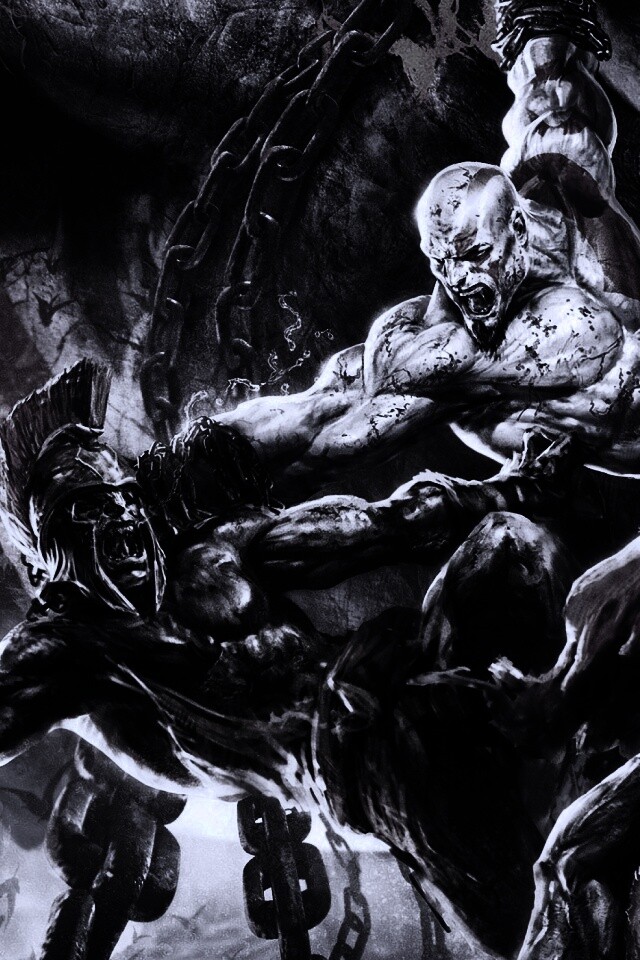 Бог войны обои