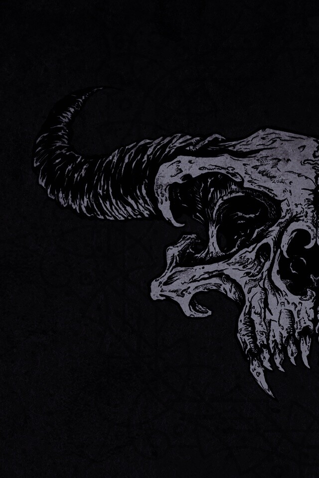 Череп дьявола обои