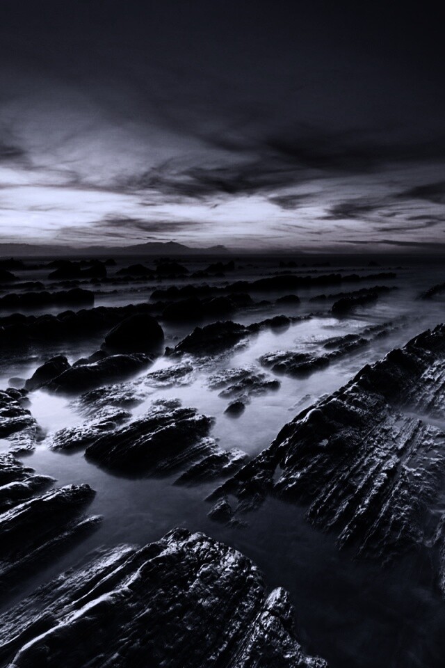 Рифы в тумане обои