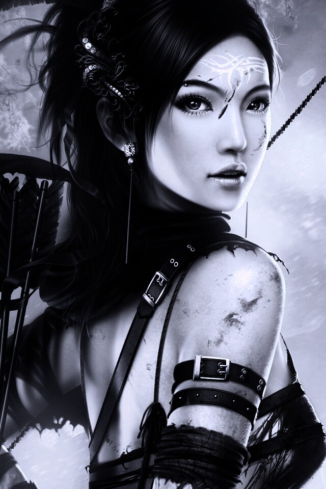 Лучница обои