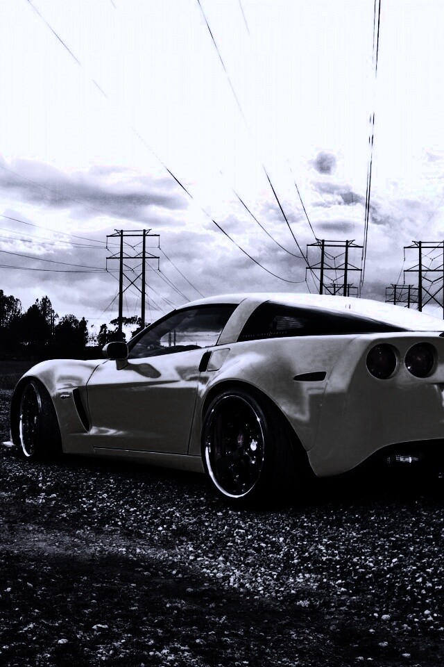 Chevrolet corvette обои