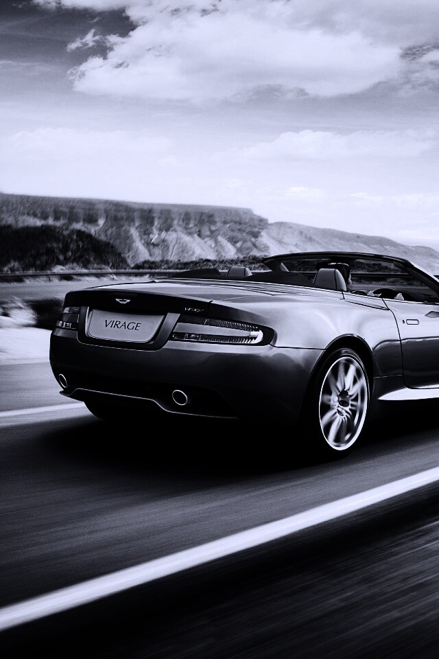 Астон кабриолет обои