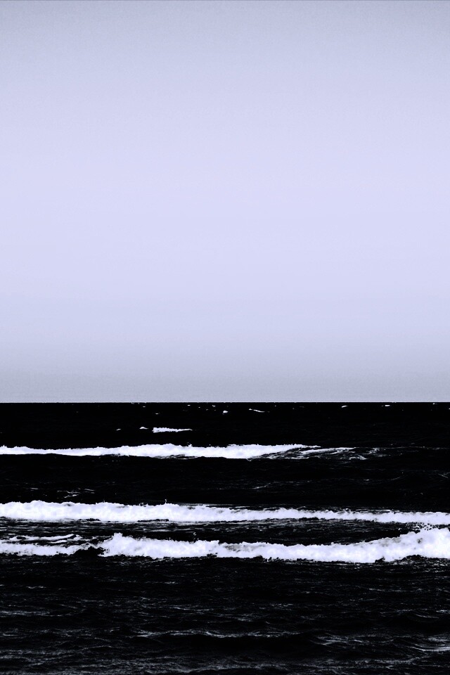 Морская линия обои