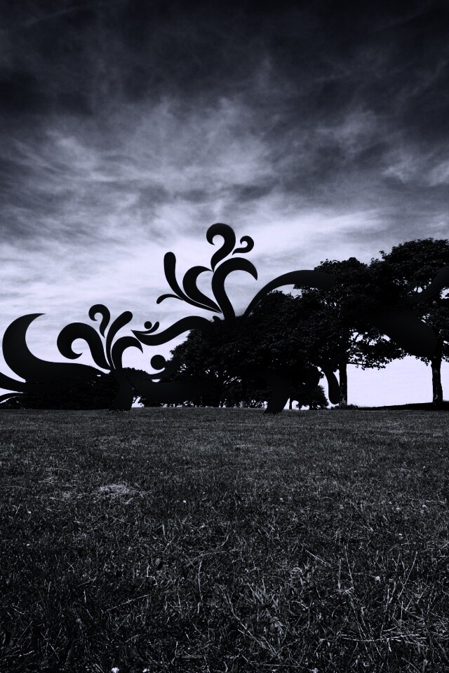 На равнине обои