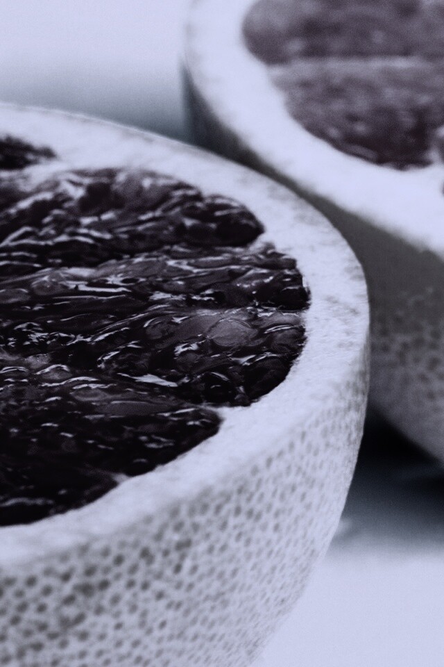 Грейпфрут в разрезе обои