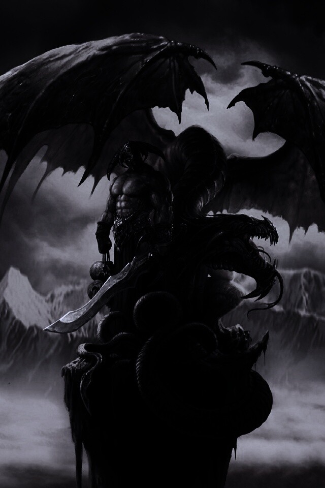 Варвар и дракон обои