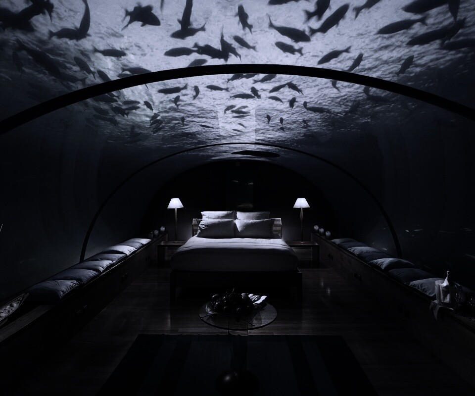 Подводные аппартаменты обои