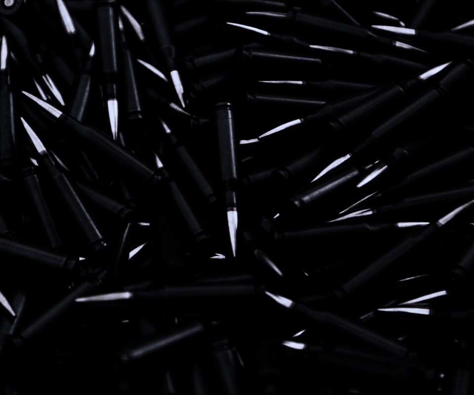 Черные патроны обои