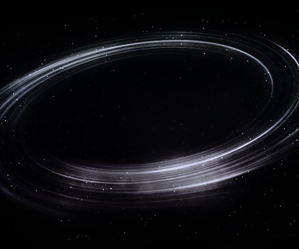 Радужный световой круг обои