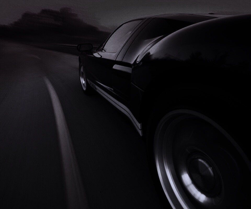 Авто на повороте обои