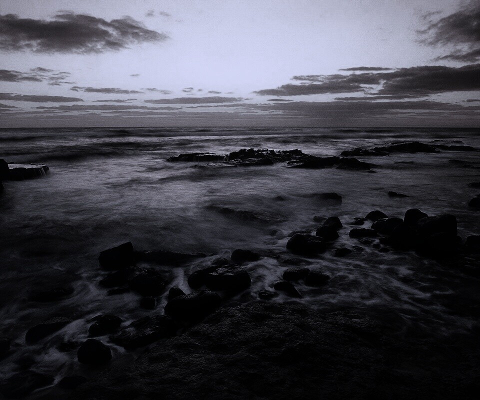 Каменистая отмель обои