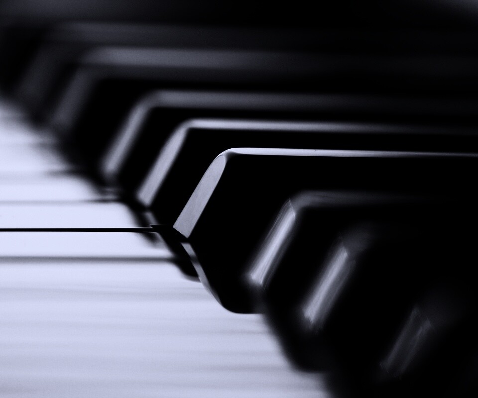 Клавиши  рояля обои