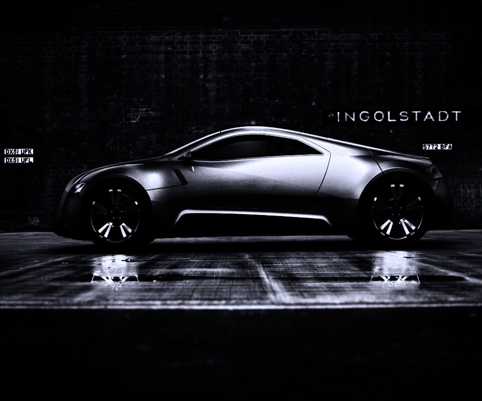 Концепт Audi R Zero обои