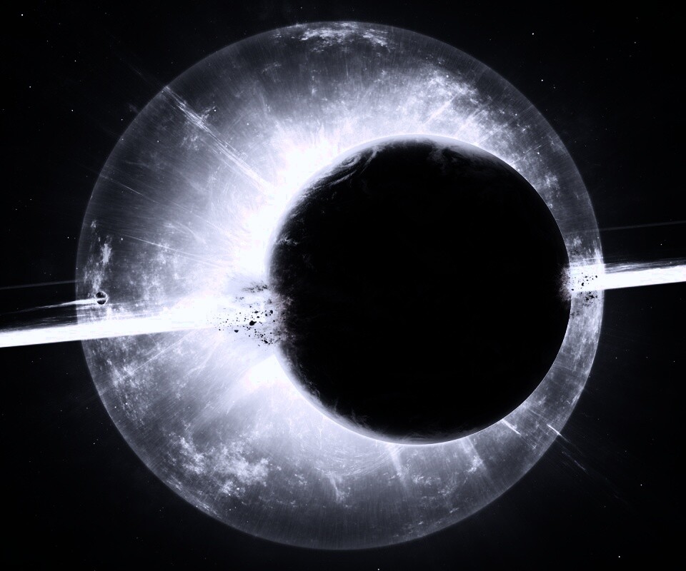 Взрыв планеты обои