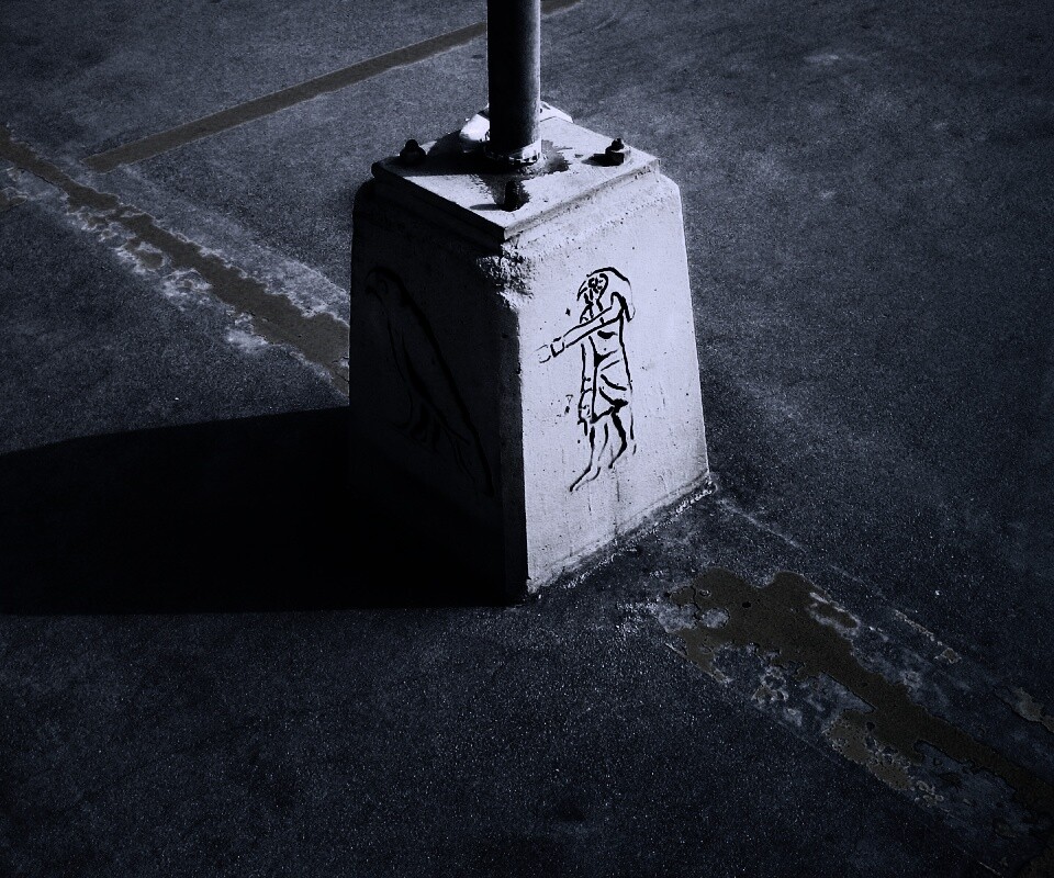 Египетские иероглифы на столбе обои