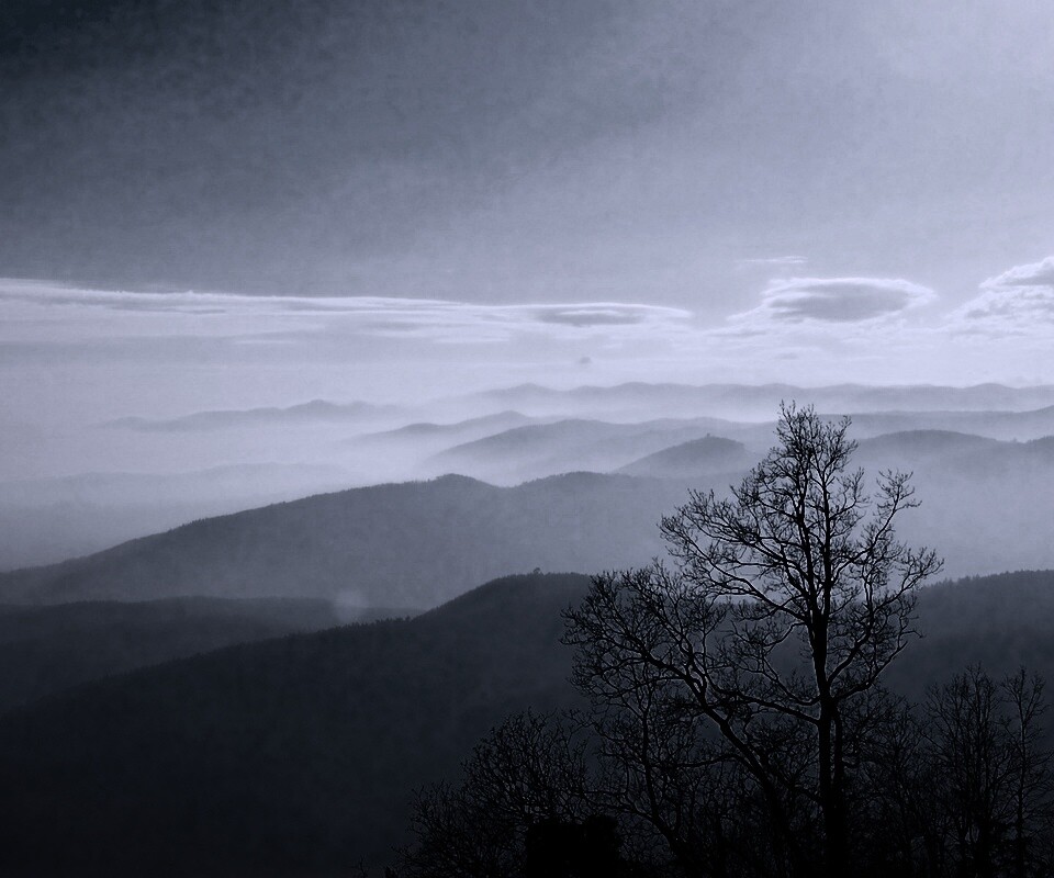 Голубые горы обои