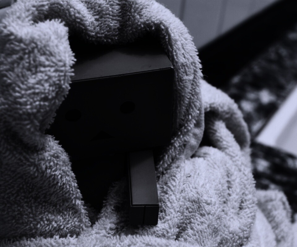 Yotsubato Danbo в полотенце обои