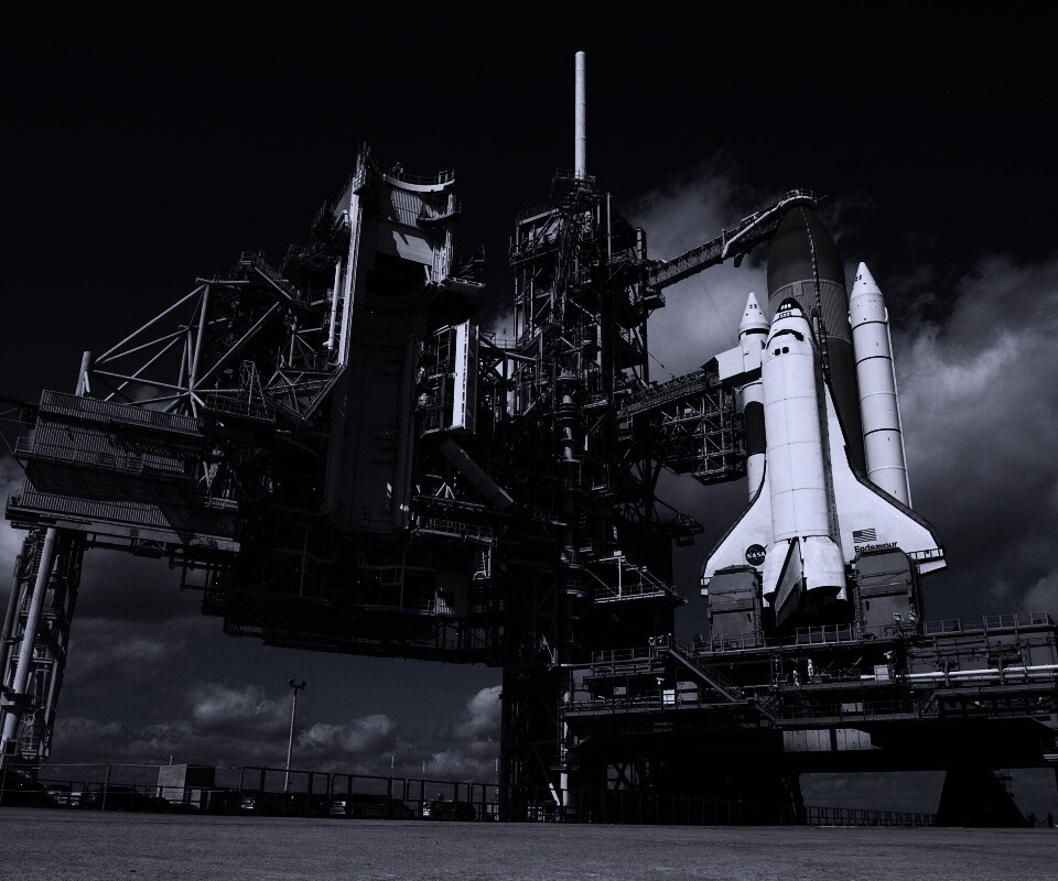 Шаттл на старте обои