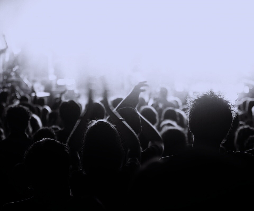 Люди на концерте обои
