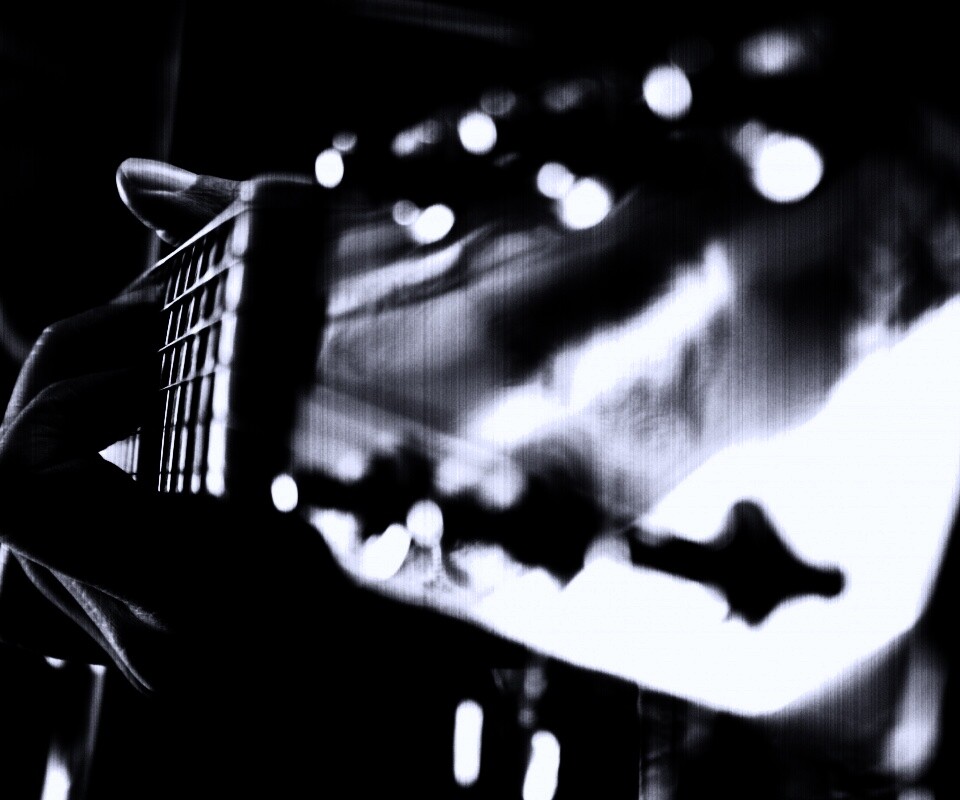 Игра на гитаре обои