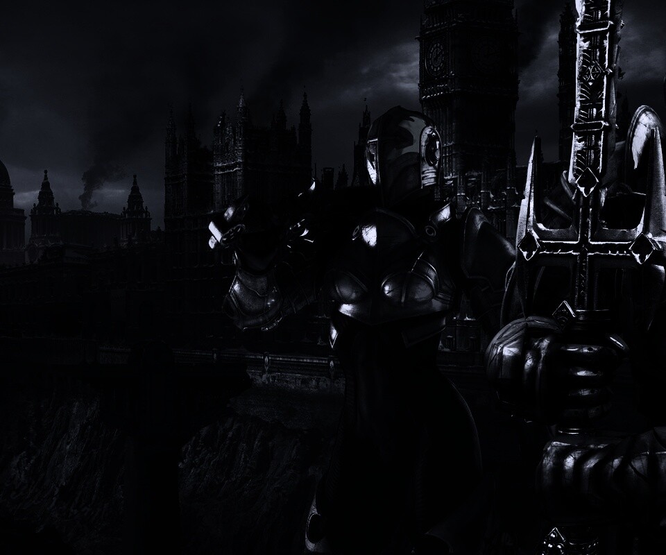 Постапокалиптический Лондон из игры обои