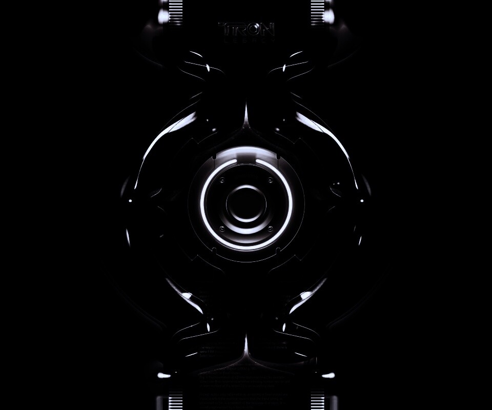 Tron Data Amber обои