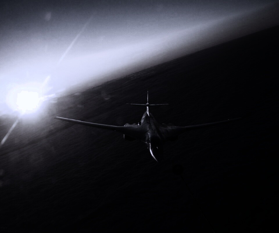 Ту 160 над облаками обои