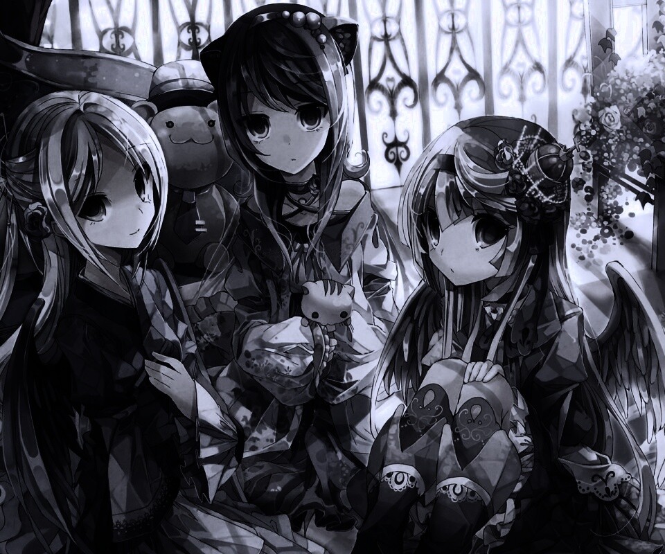 Три лоли обои