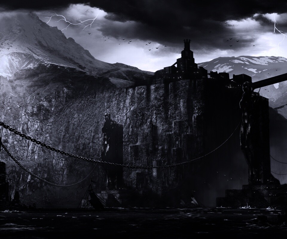 Концепт арт из Dragon Age 2 обои