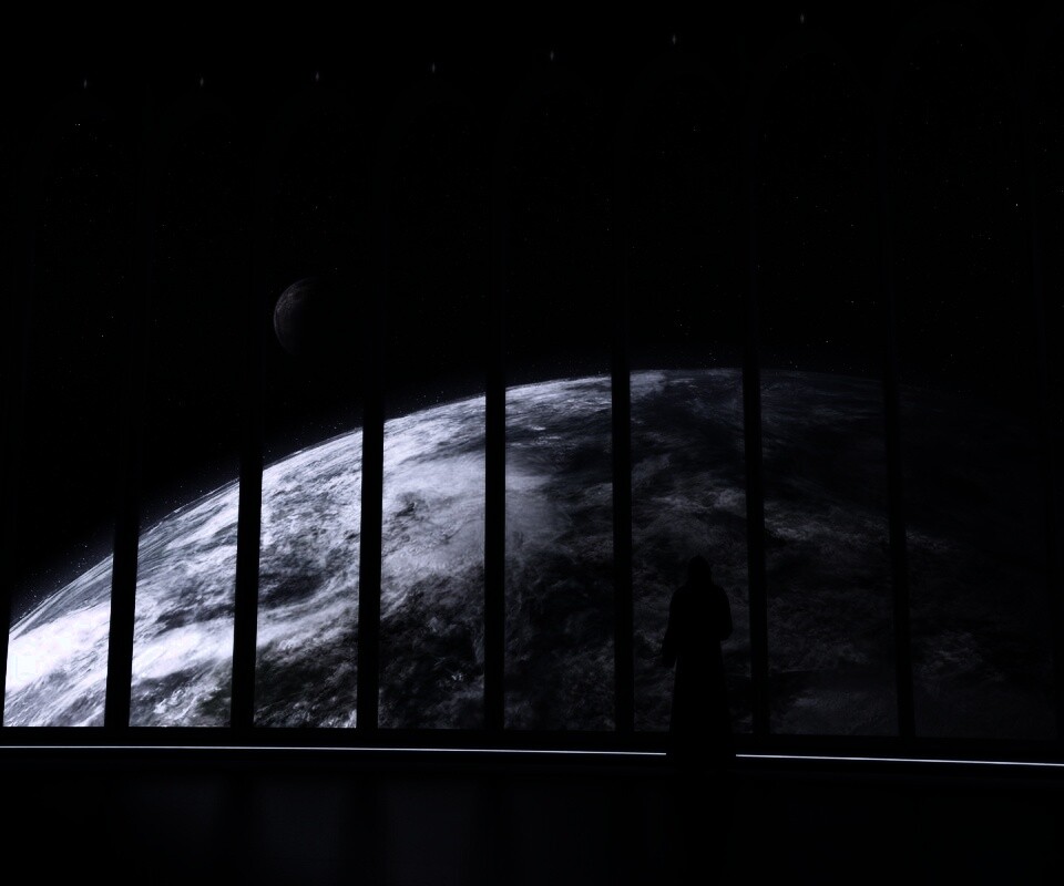 Вид на планету обои