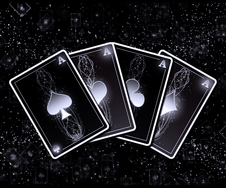 Каре из тузов обои