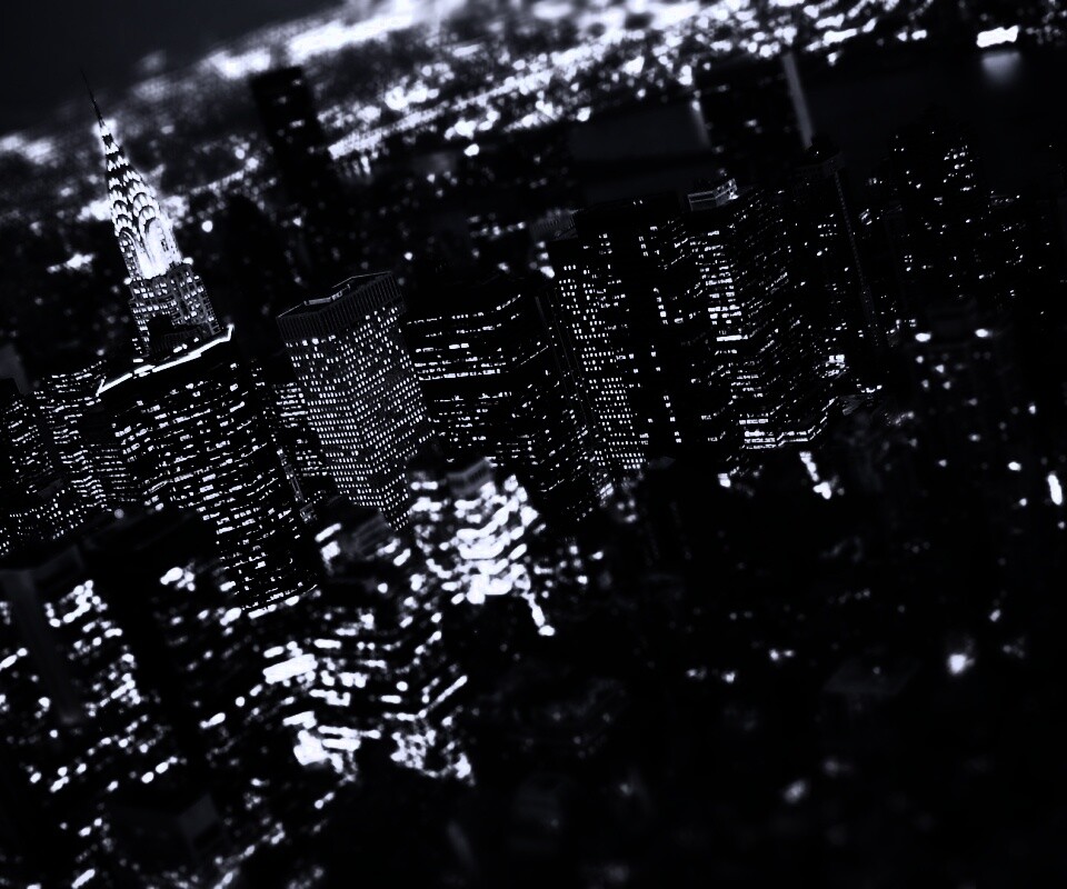 Ночной Нью-Йорк обои