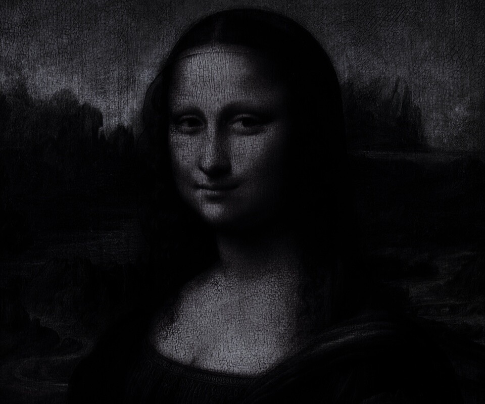 Картина Мона Лиза обои