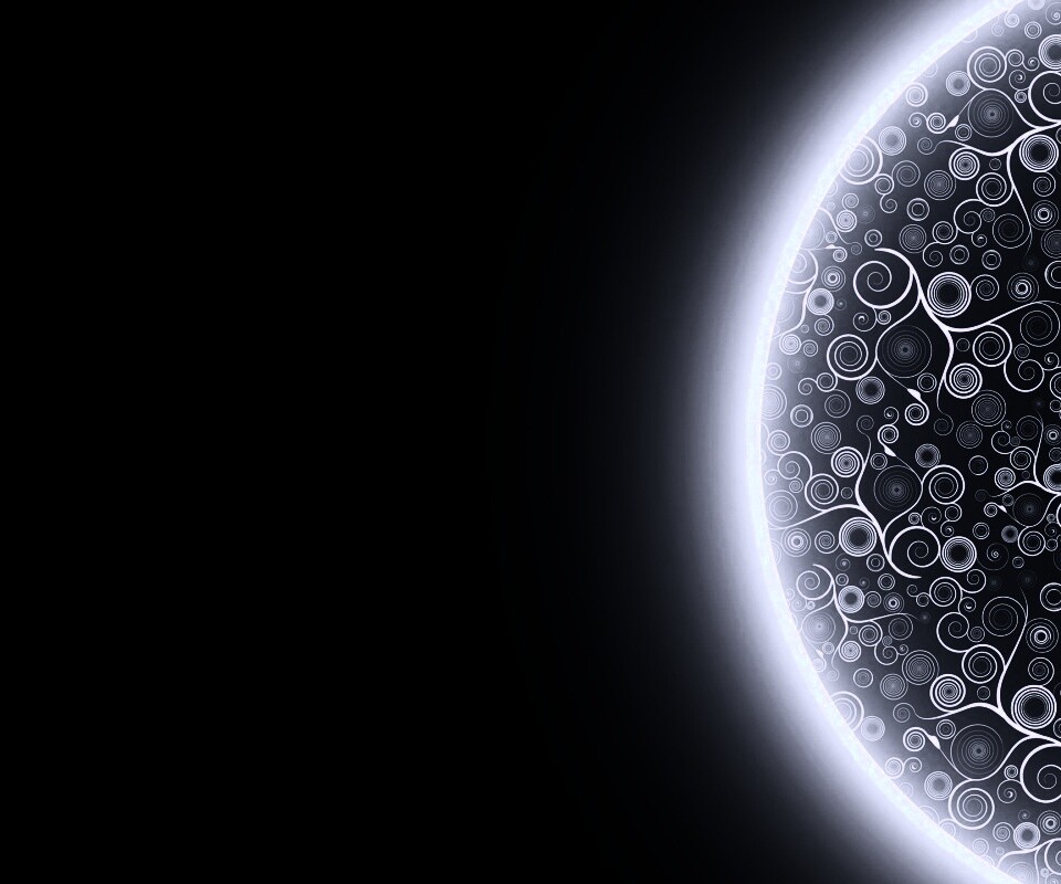 Планета из узоров обои