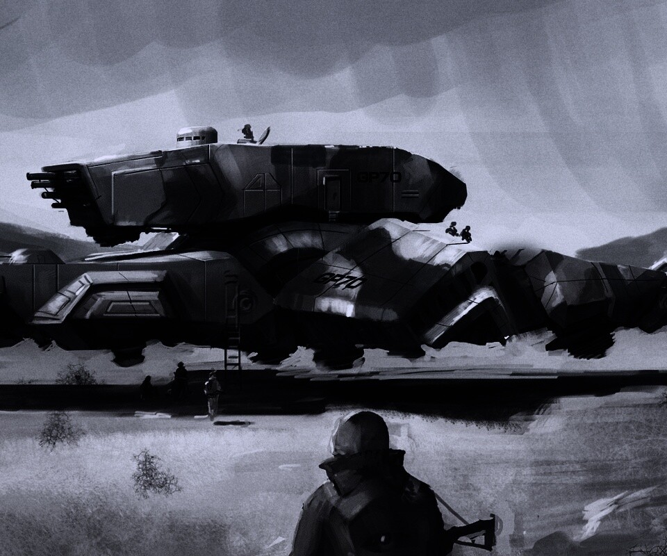 Летающий танк обои