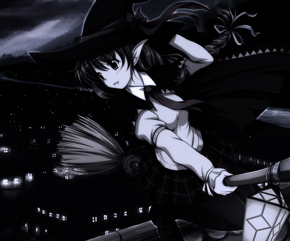 Эльфийская ведьмочка обои