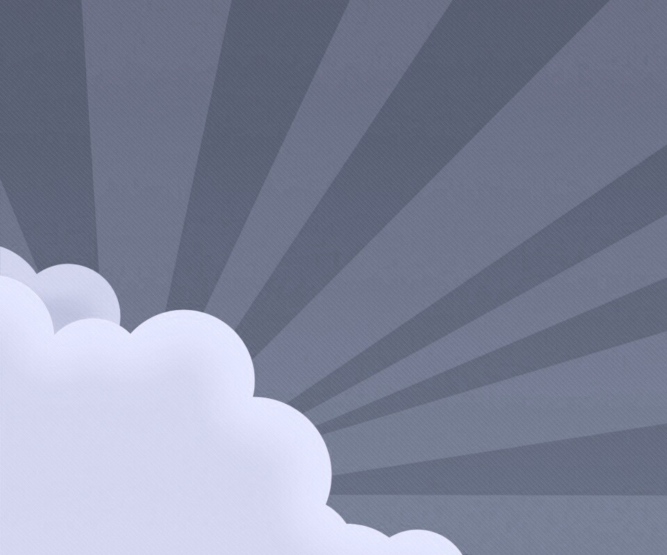 Лучи из-за облака обои