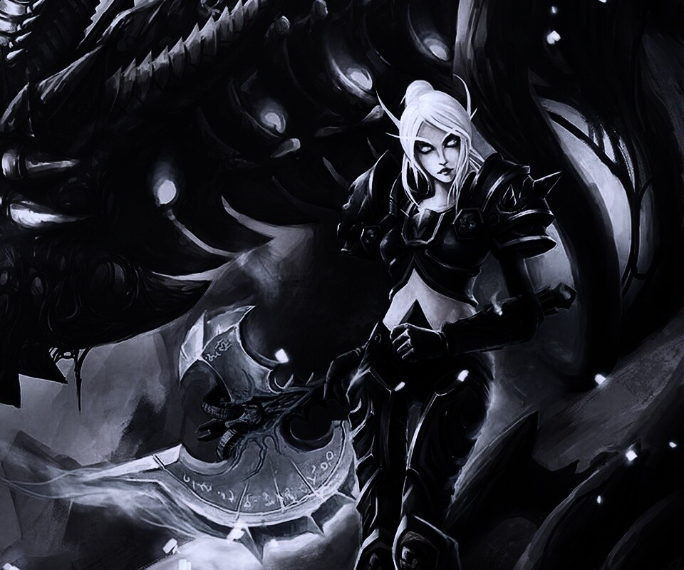 Героиня MMORPG обои