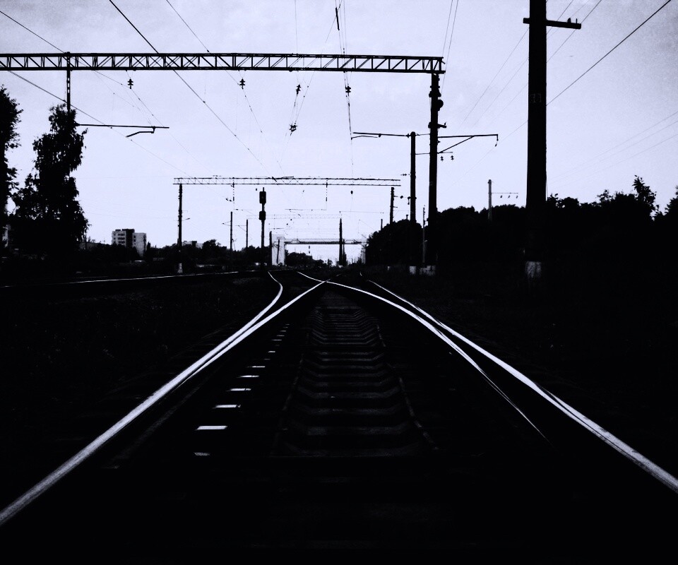 Железнодорожные пути обои