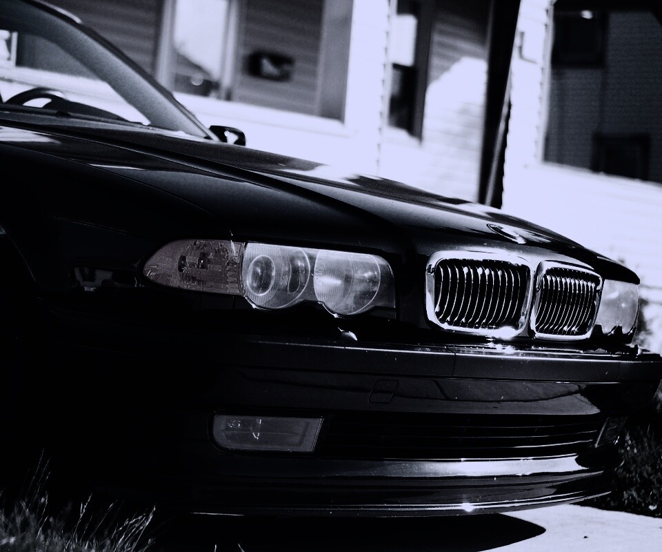 BMW e38 обои
